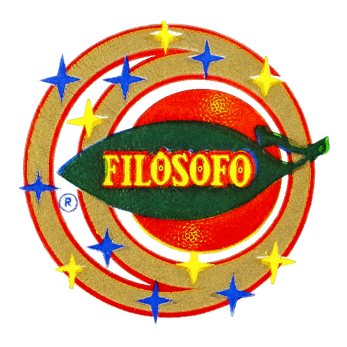 Filosofo etiqueta fruta