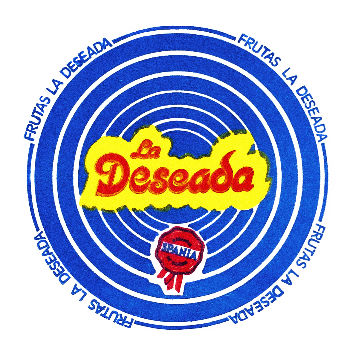 La deseada etiqueta fruta