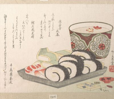 Sushi y Sake fotogalería arte japones