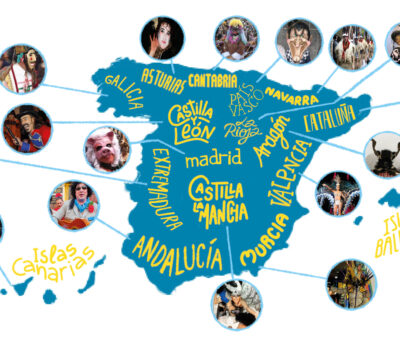 mapa fiestas de carnaval