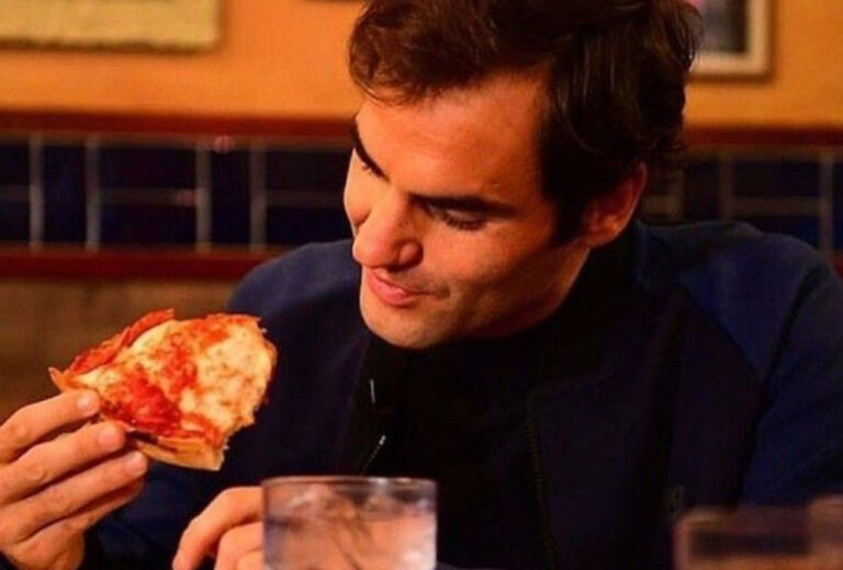 Esto es lo que le gusta comer a Roger Federer