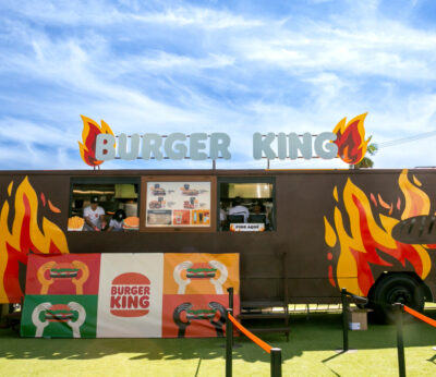 El primer foodtruck de Burger King triunfa en el Coca-Cola Music Experience