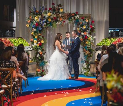 ¿Te casarías en un supermercado Esta pareja de Illinois lo ha hecho