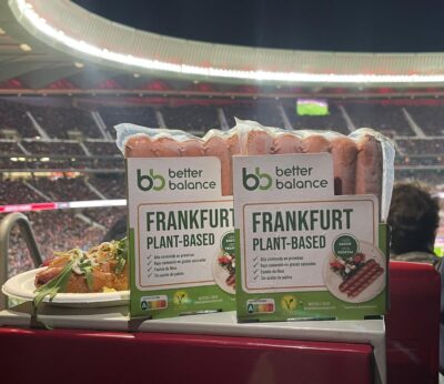 Economía.- El Civitas Metropolitano, primer estadio europeo en ofrecer un menú 100% vegetal