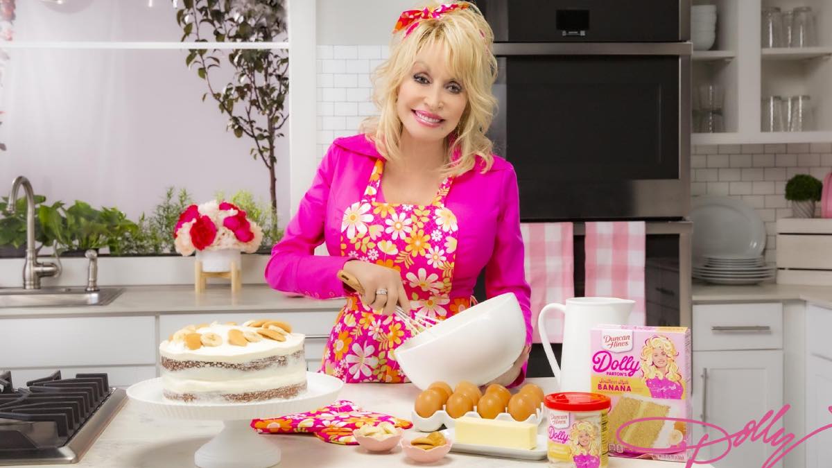 This is Dolly Parton’s Baking Mix business