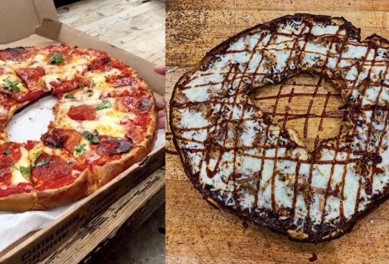 Así es la pizza bagel gigante que tarda 24 horas en hacerse: ¿te la comerías?