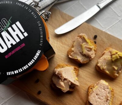 Hello Plant Foods, la startup española que ofrece foie gras vegano.