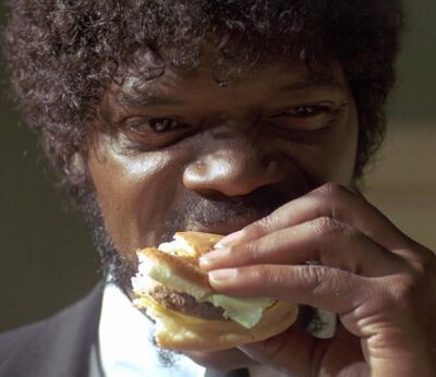 Pulp Fiction, escena de la hamburguesa.
