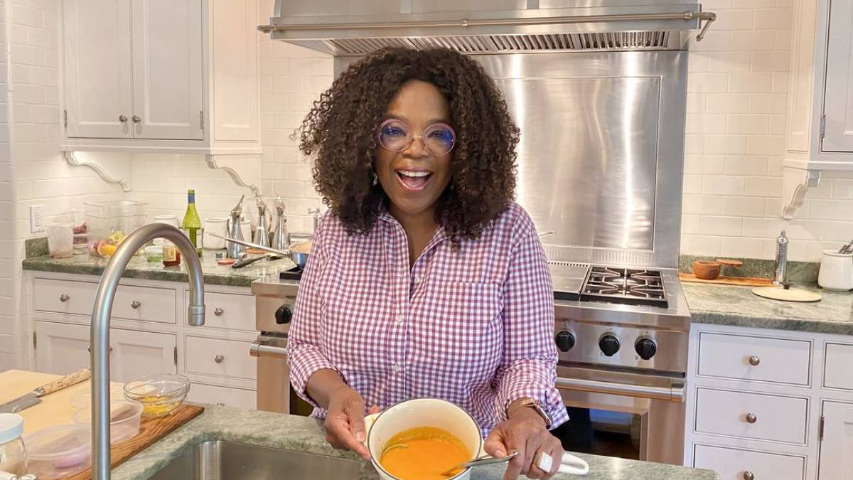 Oprah Winfrey’s trick for making a creamy pasta without cream