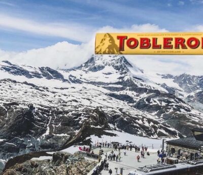 Toblerone, cambio de logo.