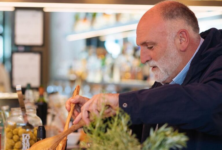 José Andrés y su aperitivo favorito.