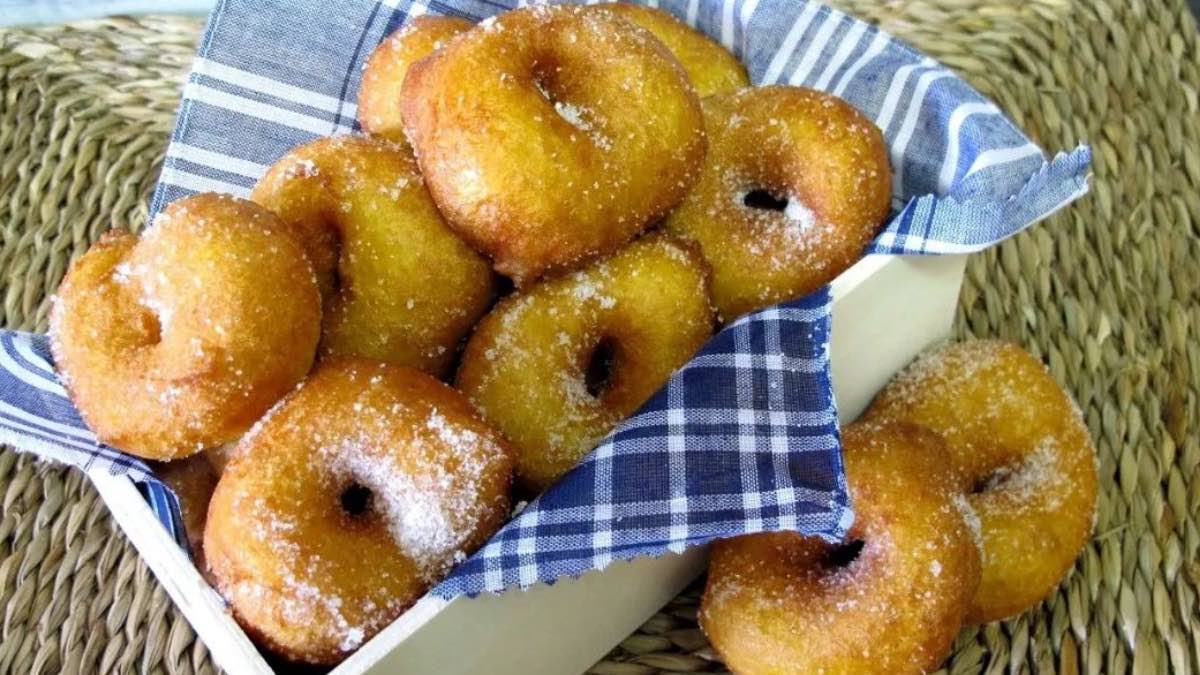 Receta de buñuelos de Fallas