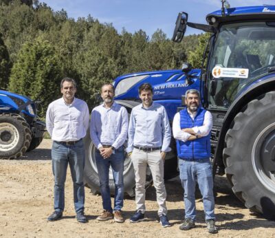 Economía.- Repsol y New Holland se alían para impulsar los combustiblesrenovables en el sector agrícola