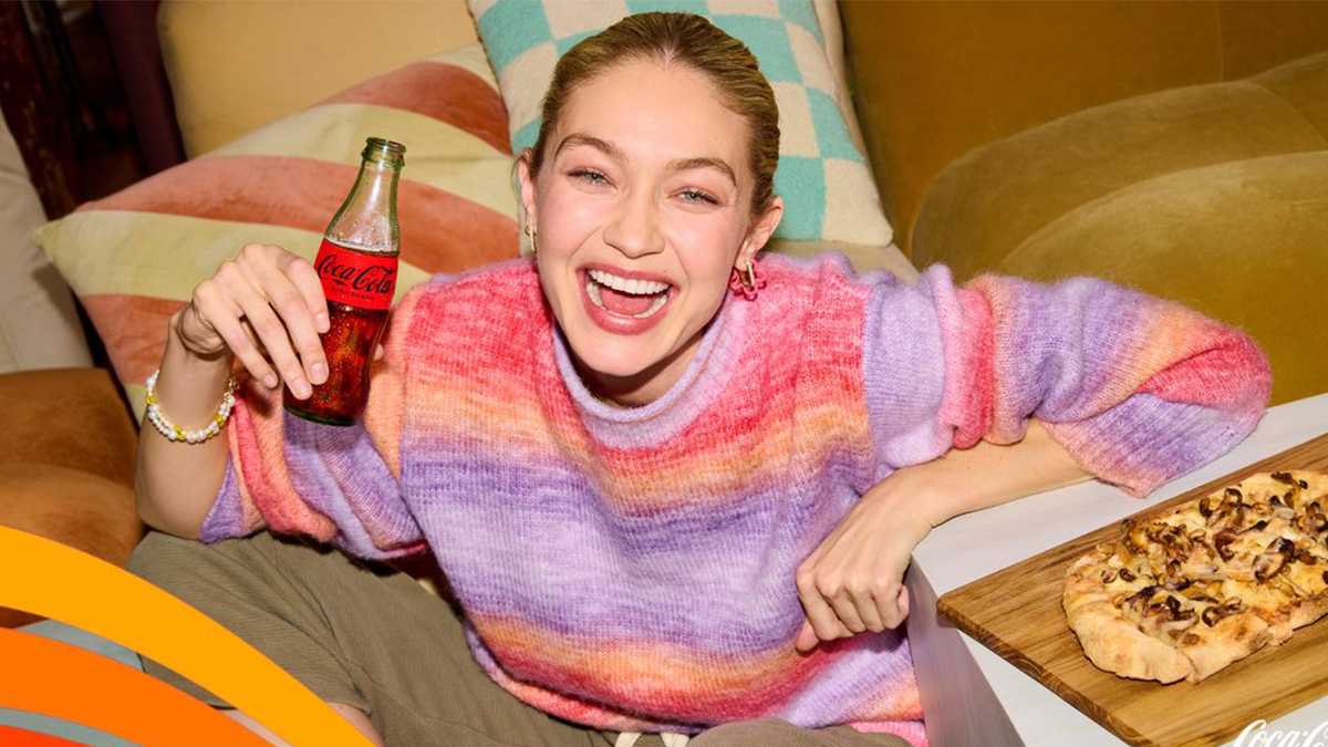 Gigi Hadid stars in global Coca-Cola campaign