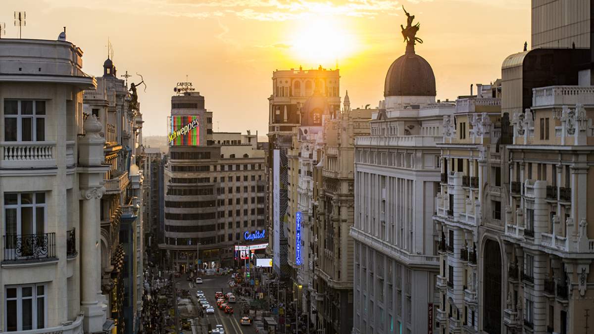 Vistas desde la terraza de Picalagartos - Madrid.