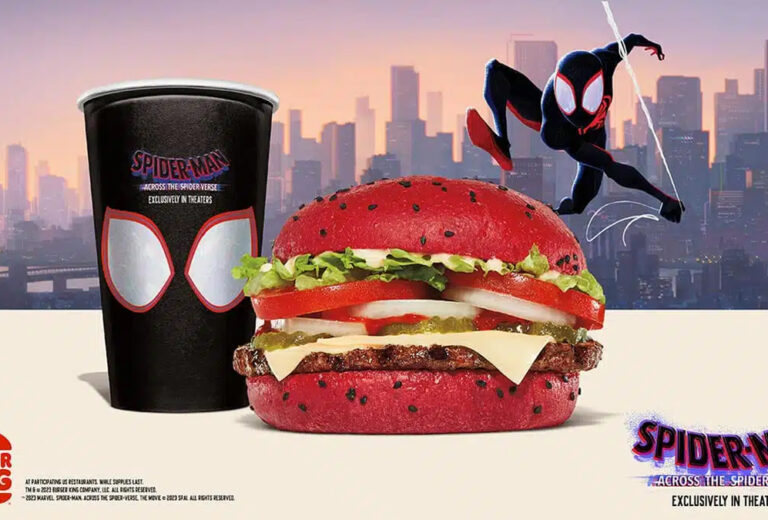 Esta es la hamburguesa de Burger King inspirada en Spider-Man