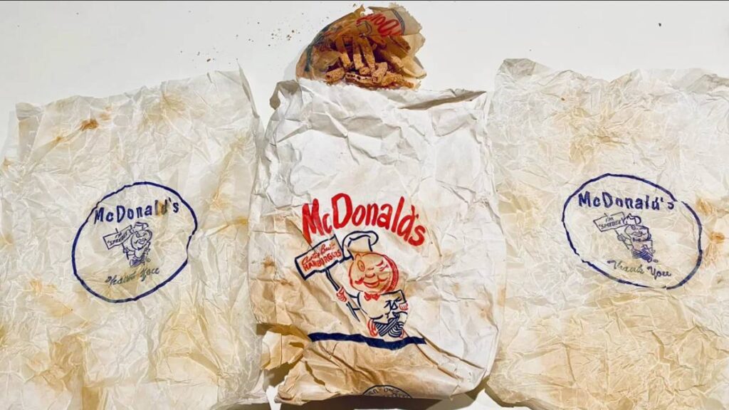 Encuentran unas patatas fritas de McDonald's de los años 50 y su aspecto es sorprendente