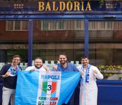 Baldoria regalará pizzas gratis por la victoria del Nápoles en la Liga italiana