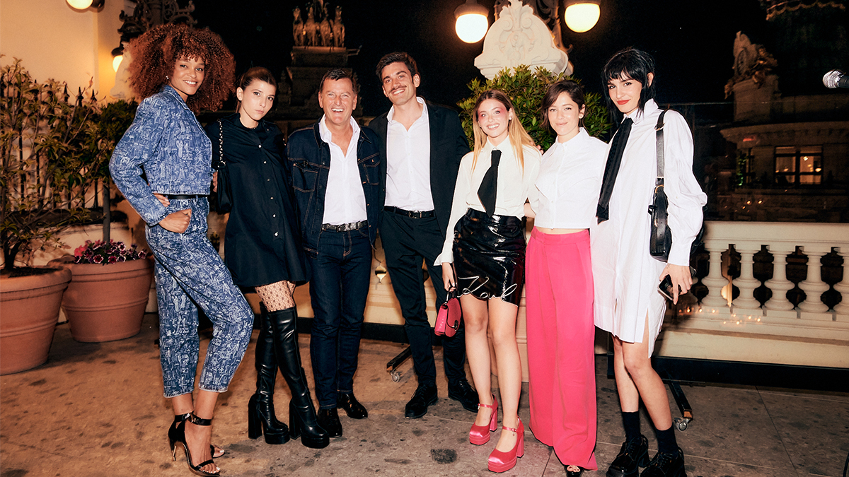 This was the exclusive dinner of Paco Roncero in honor of Karl Lagerfeld