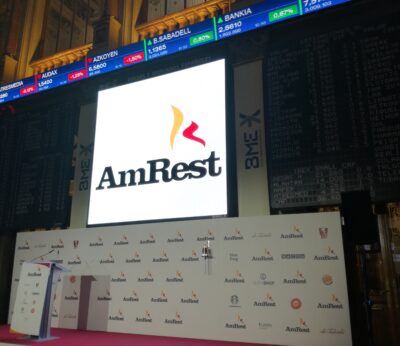 Economía.- AmRest gana 1,7 millones hasta marzo y logra la mejor cifra de ingresos de su historia en un primer trimestre