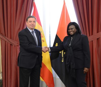 Economía.- Planas aborda con la ministra de Pesca de Angola posibles vías para elevar la cooperación entre ambos países