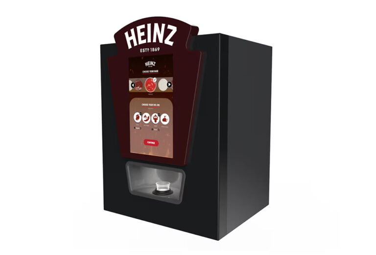 HEINZ REMIX: el dispensador digital que permite personalizar más de 200 salsas