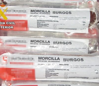 Economía.- Investigadas tres empresas de Soria, Madrid y La Rioja por venta fraudulenta de ‘Morcilla de Burgos’
