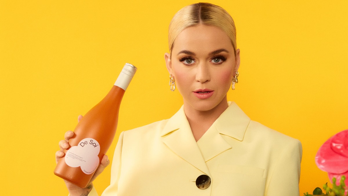 This is the new “a tart raspberry” flavored drink launched by Katy Perry