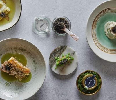 Así es el menú de Rodrigo de la Calle como homenaje al primer caviar ecológico del mundo