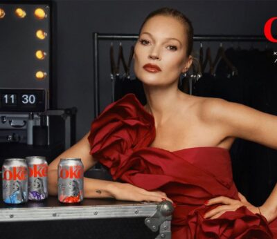Así es la nueva campaña de Kate Moss con Coca Cola Light