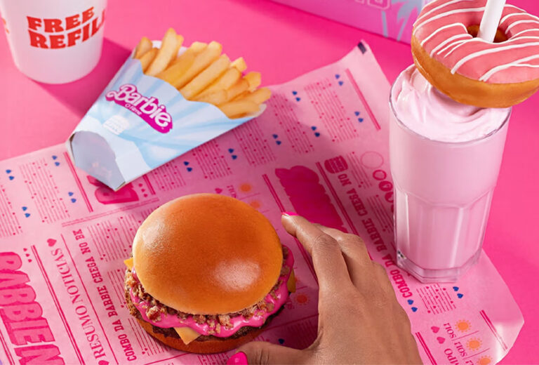 Burger King también se ha sumado a la tendencia Barbiecore