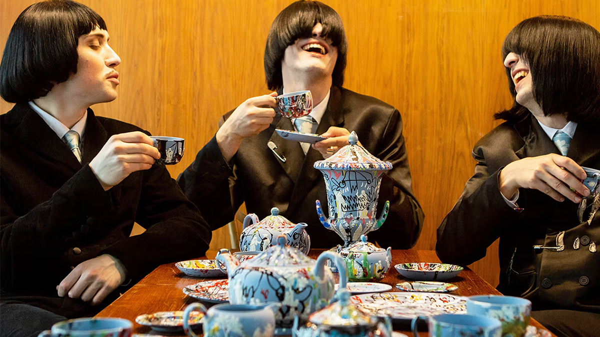 The artistic tea party by Charles Jeffrey LOVERBOY x Wedgwood
