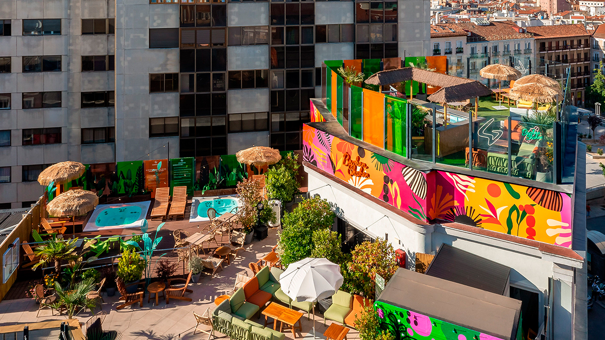 The iconic cocktail bar Broken Shaker lands on Generator Madrid’s rooftop