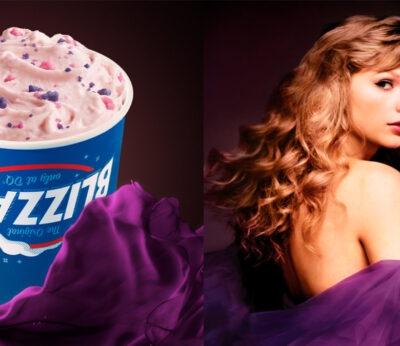 Así es el helado de Dairy Queen inspirado en Taylor Swift
