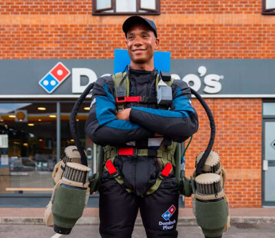 El futuro del reparto de comida ha llegado a Domino’s Pizza