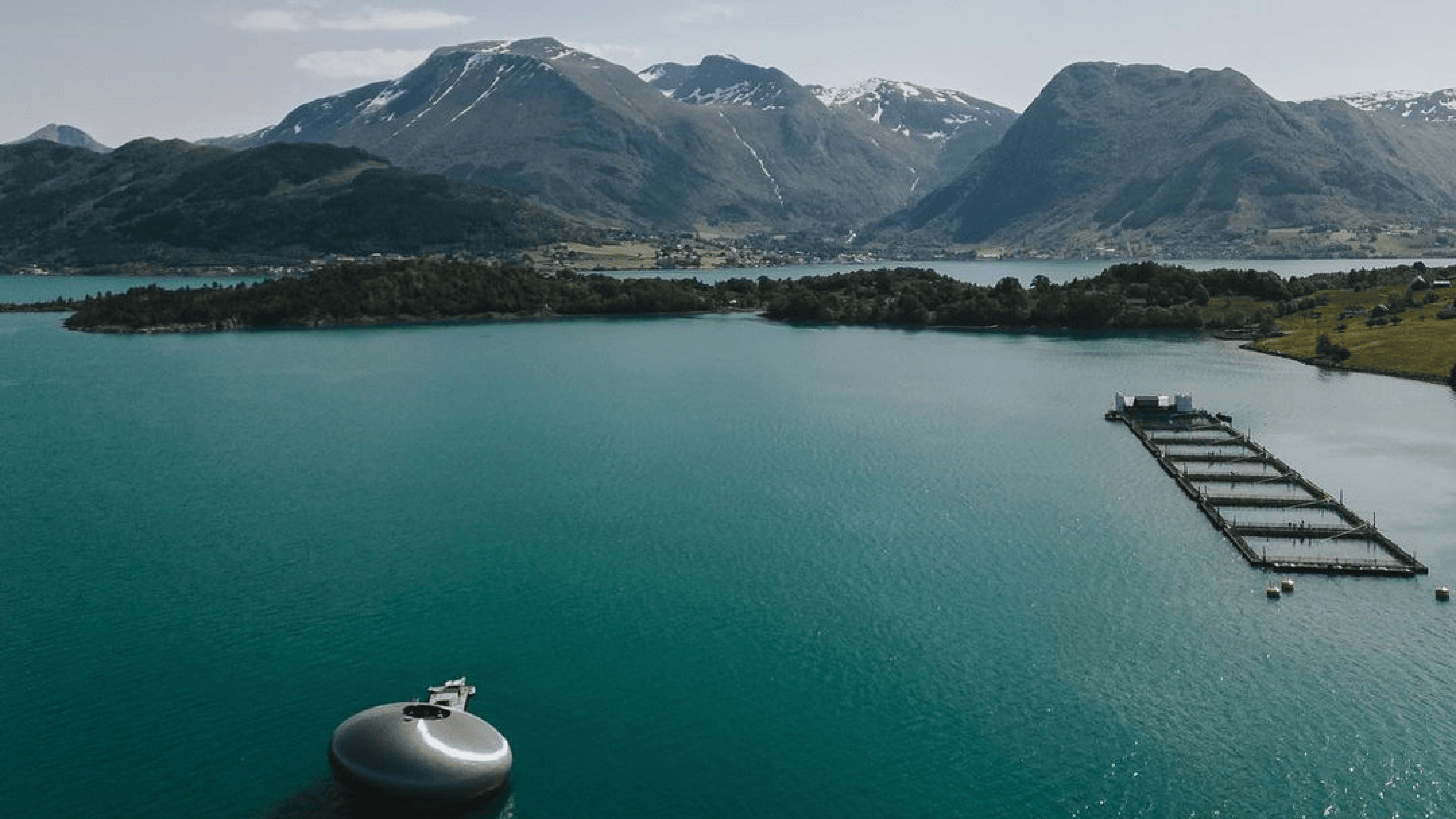 This is Iris, the new Norwegian restaurant in the middle of a fjord