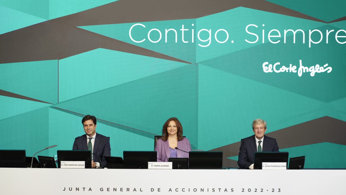 Economía.- El Corte Inglés aprueba en su junta el reparto de un ...