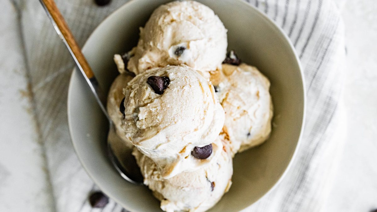 Cottage cheese cookie dough ice cream this is the viral recipe on TikTok
