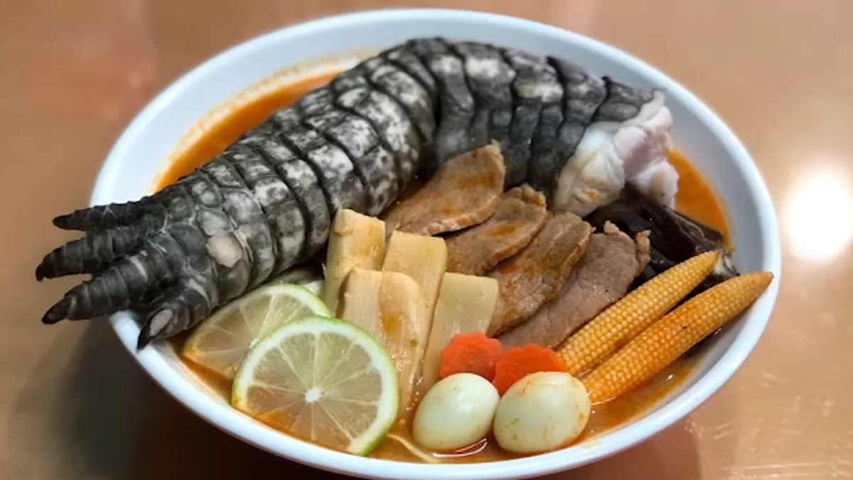 This crocodile ramen is the latest craze in Taiwan – would you eat it?