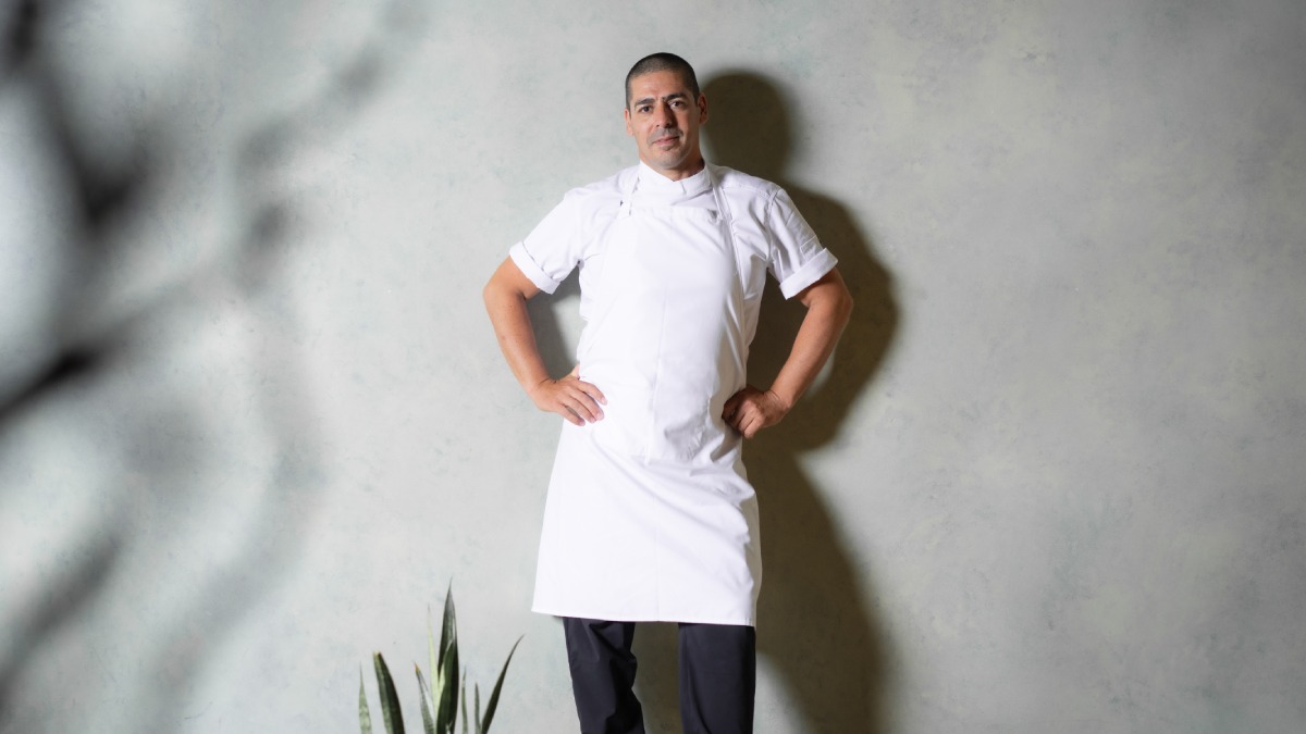 This is the pop up that the Israeli restaurant HIBA has this summer at Six Senses Ibiza