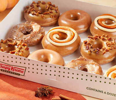Krispy Kreme se adelanta al otoño 23’ con un menú con sabor a calabaza