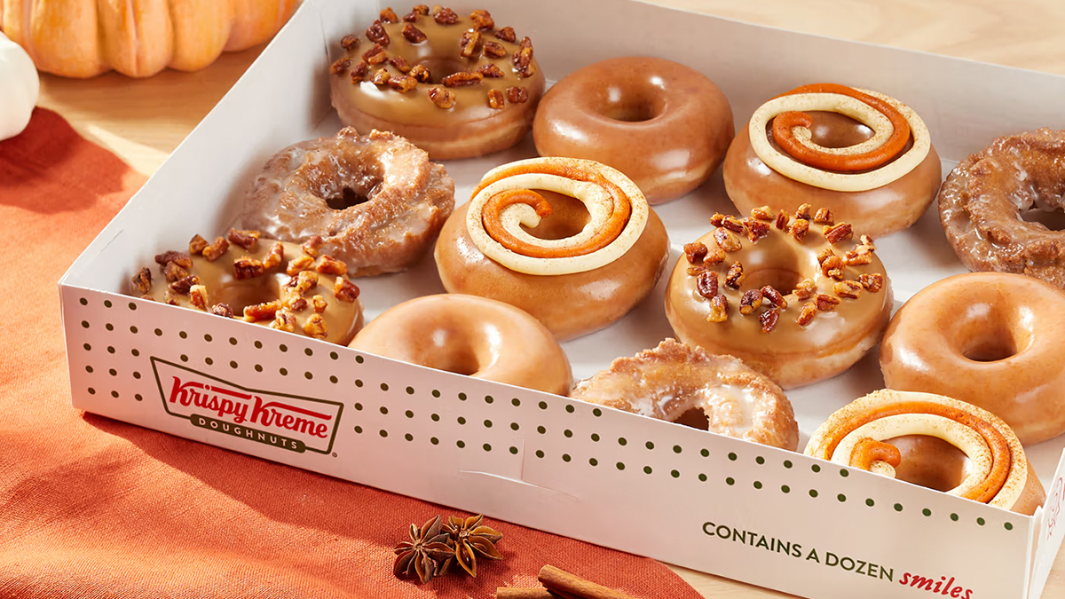 Krispy Kreme gets a head start on Fall 23′ with a pumpkin-flavored menu