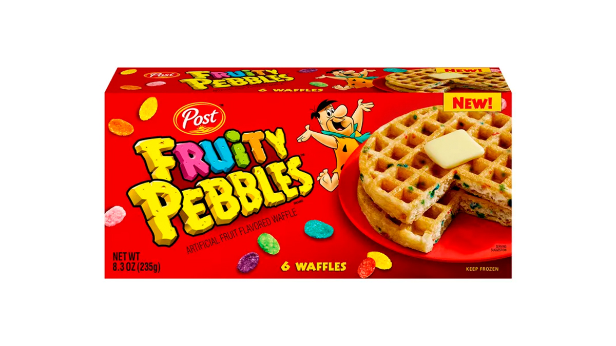 Fruity Pebbles ventures into the delicious world of waffles