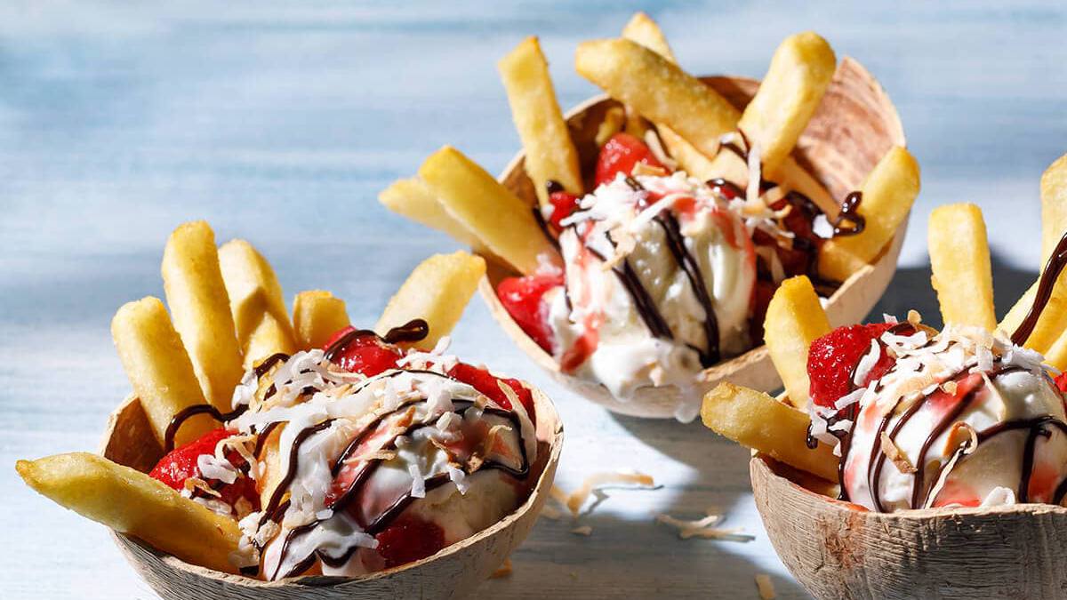From ice cream fries to Cheetos and milk: nine weird food mixes that are a guilty pleasure