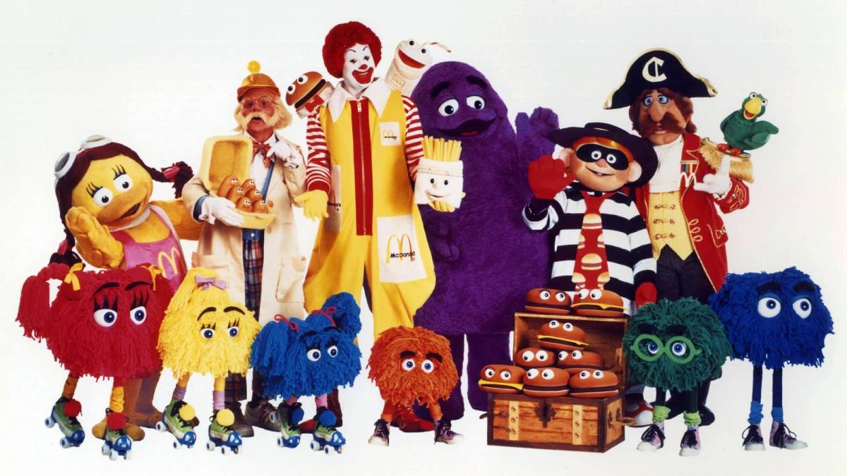 Personagens do McDonald's - Foto: Reprodução