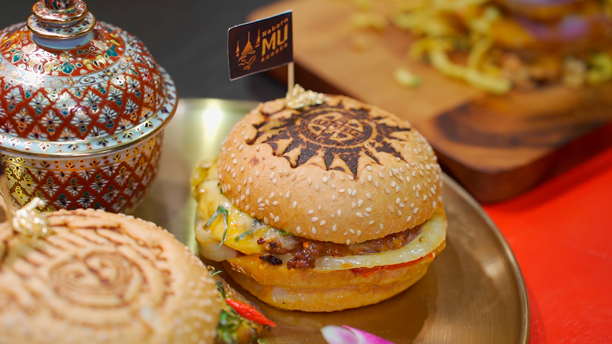 This Thai restaurant serves the world’s first tattooed burger
