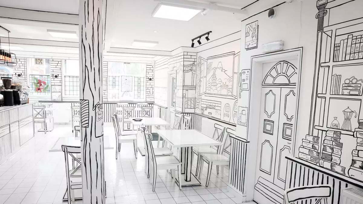 This is the ‘2D restaurant’ in Manchester where you can feel as if you were in a cartoon