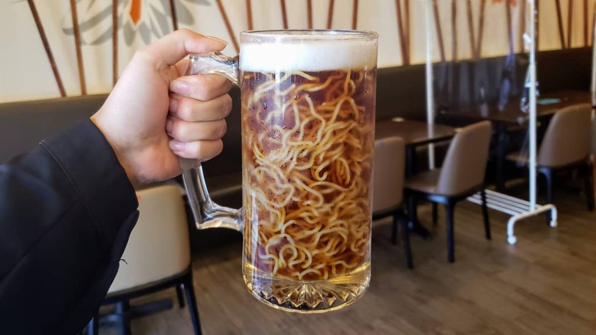 This Beer Ramen is the perfect combination for noodle and beer lovers