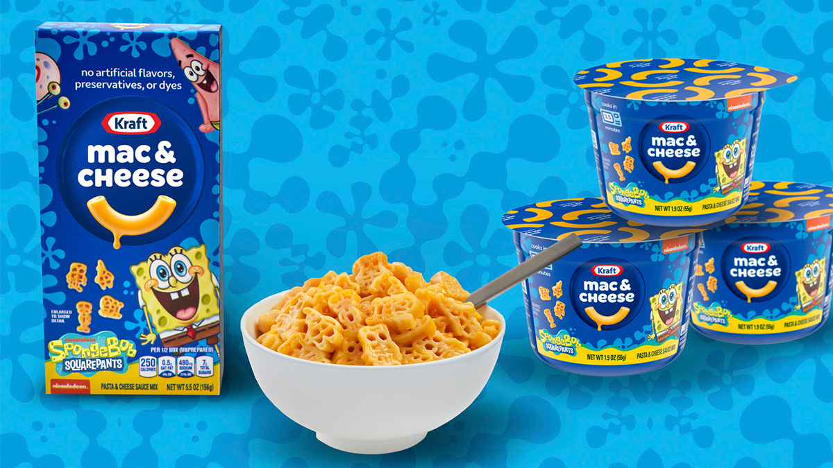 Kraft brings back SpongeBob’s iconic Mac and Cheese