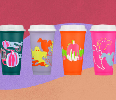 Starbucks celebra Halloween con una colección de vasos espeluznantes